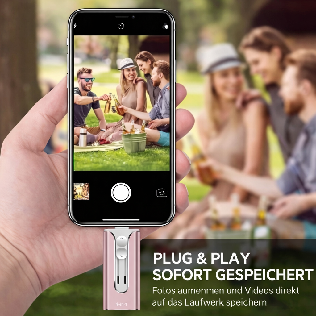 4-in-1 Storage Solution for All Your Devices