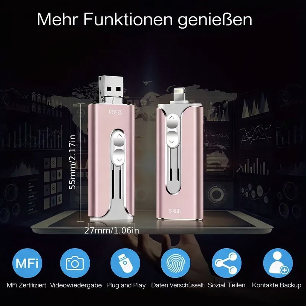 4-in-1 Storage Solution for All Your Devices
