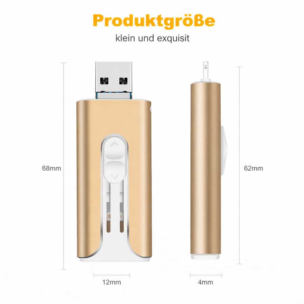 4-in-1 Storage Solution for All Your Devices