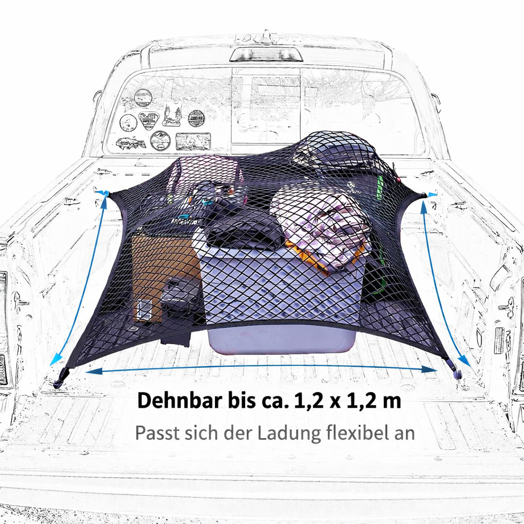 Cargo Secure Net – Keeps Your Load Safe Even at Full Speed
