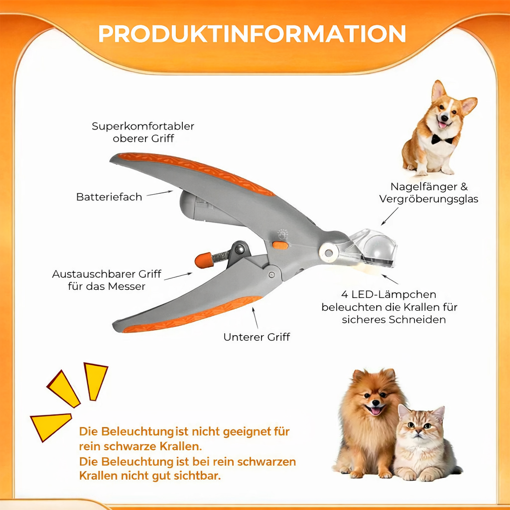PawLume — Safe Grip for Stress-Free, Caring Grooming Moments