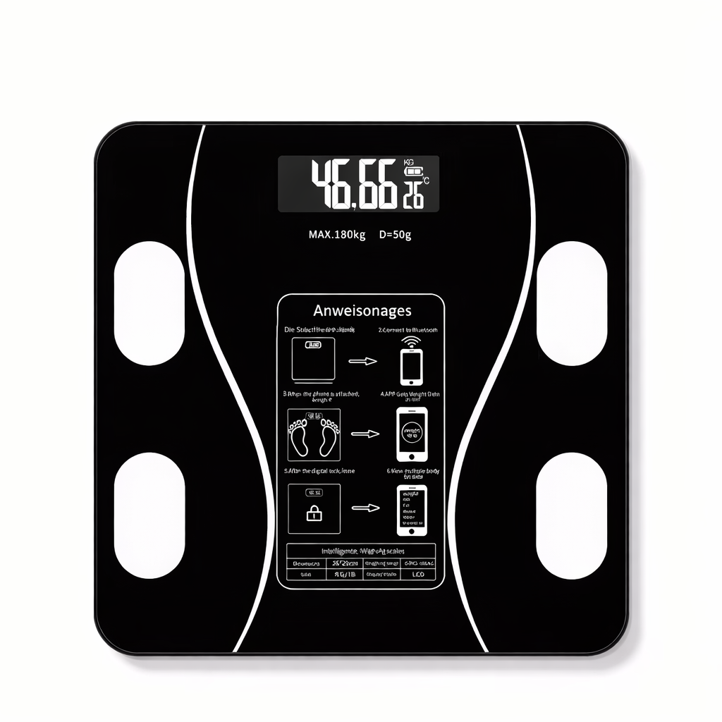 Bluetooth Body Fat Scale for Accurate Measurements and Motivation