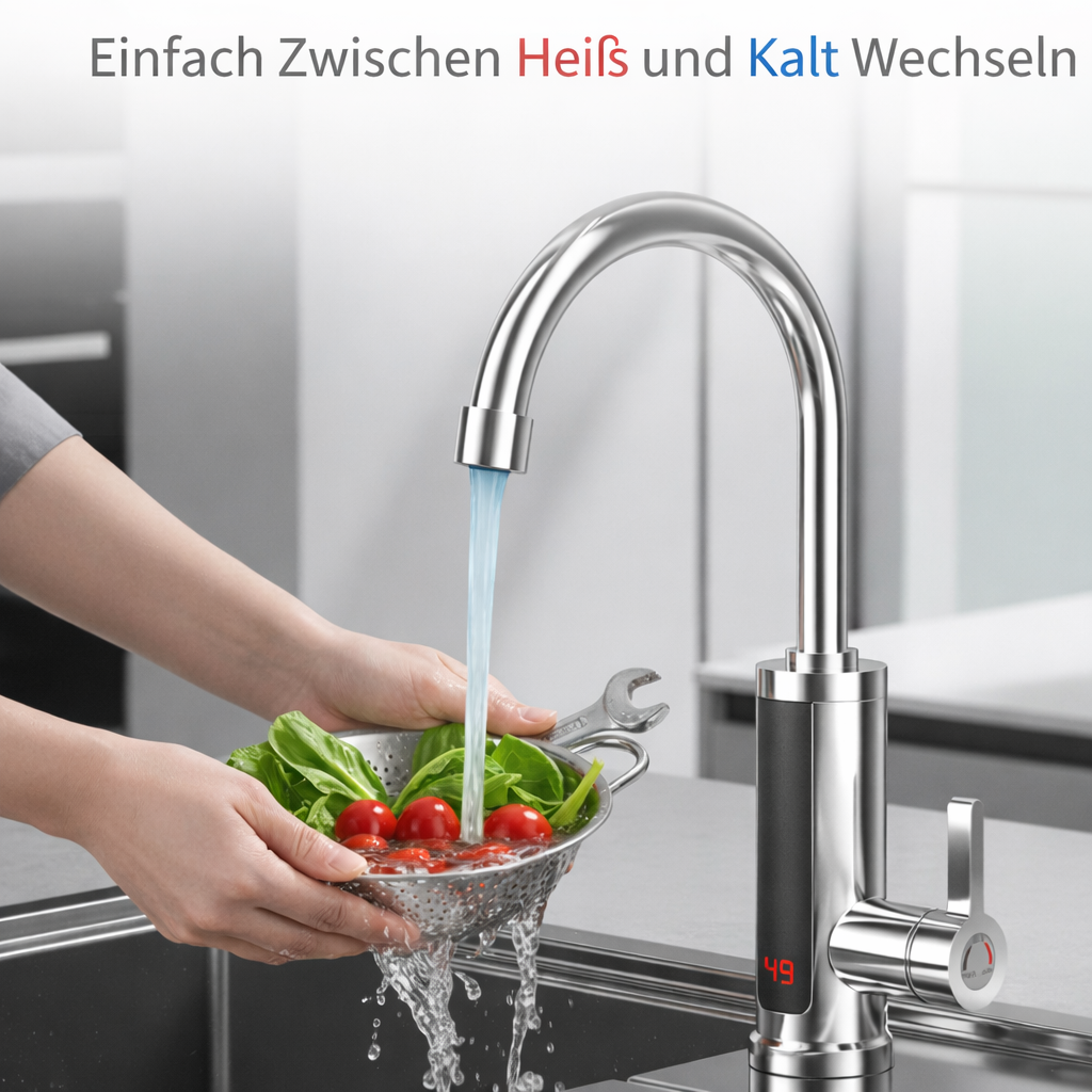 Instant Hot Water Dispenser – Enjoy Warm Hands in Seconds for Kitchen Convenience