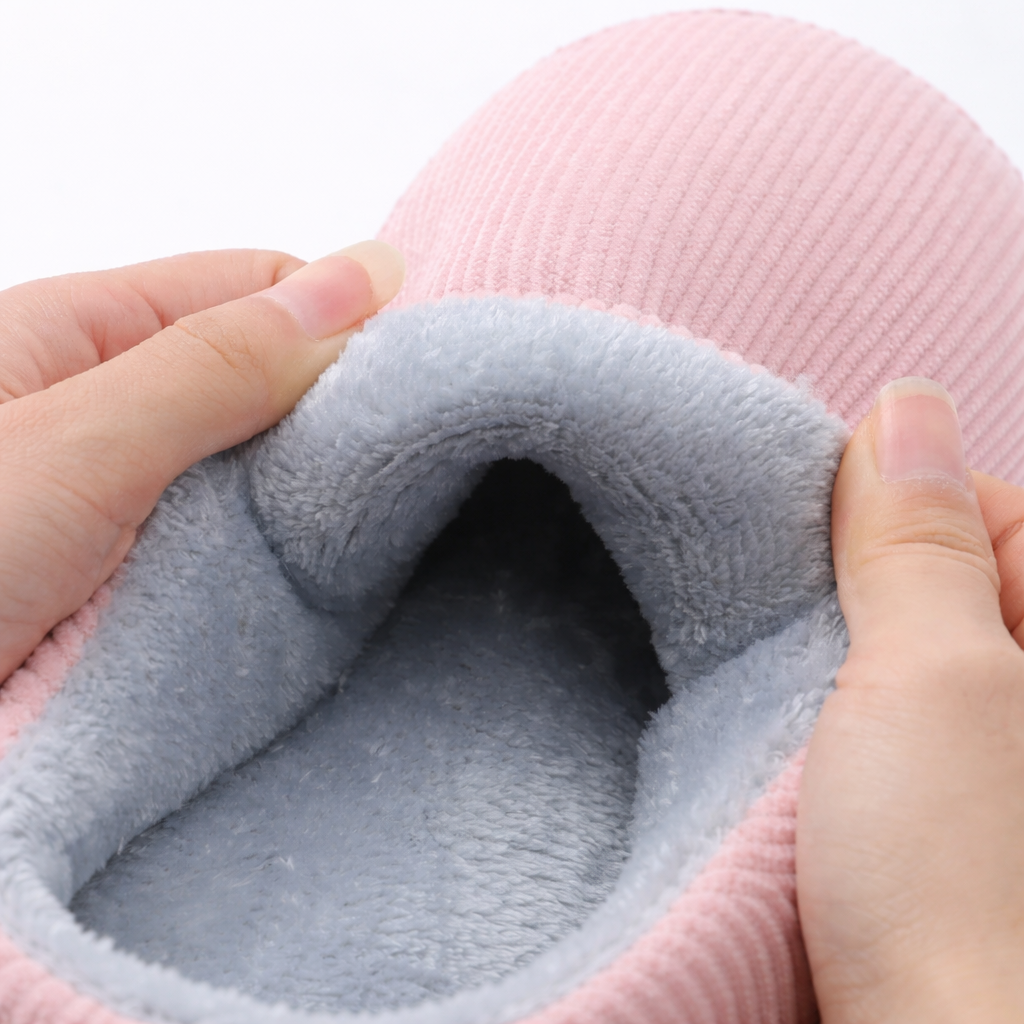 Cozy Slippers in Amber - Experience Embracing Warmth for Cold Days