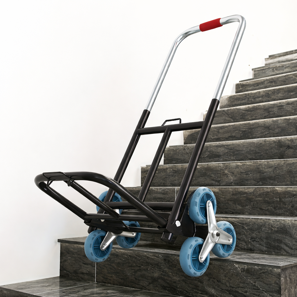Folding Hand Truck with Stair Climbing Wheels