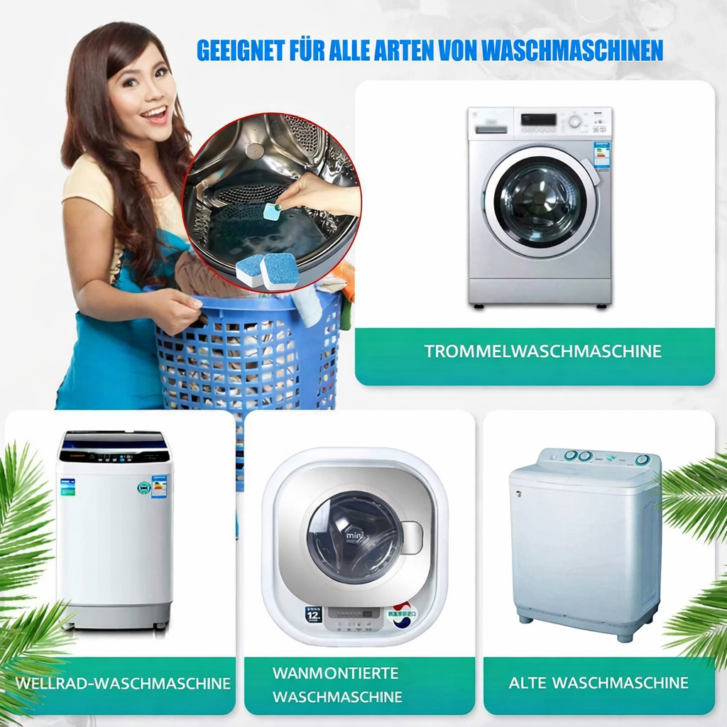 Cleaning Tablets for Freshness – Eliminate Odors in Your Washing Machine