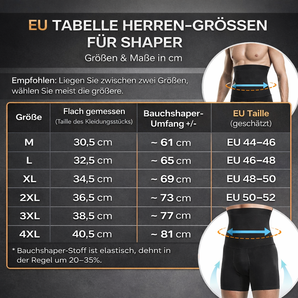 Men's Shaping Shorts for a Confident, Sleek Silhouette