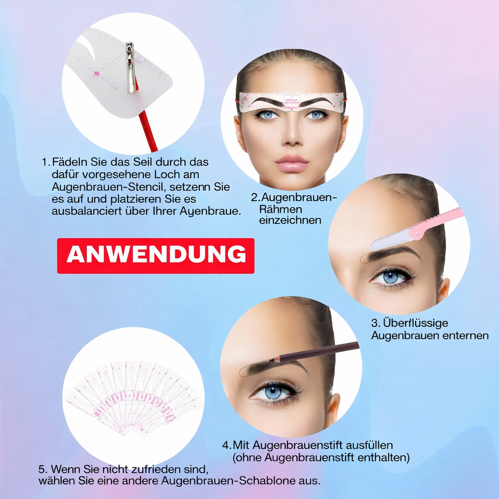 Precision Eyebrow Shaping Kit – Transform Your Brows into Stunning Art