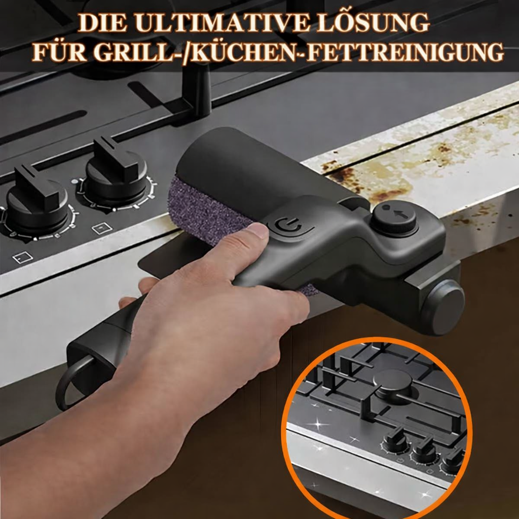 Power Scrubber for Quick Grill Cleaning – Enjoy More Time with Family