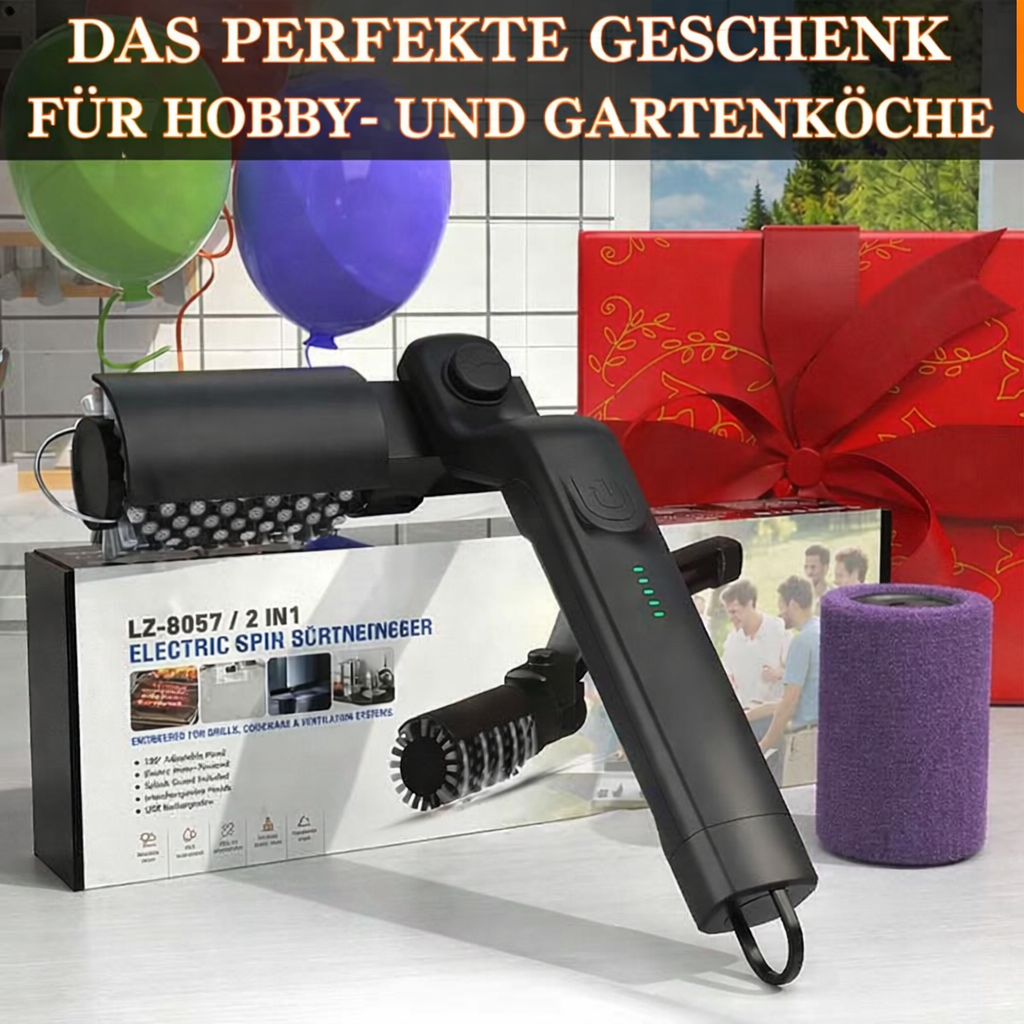Power Scrubber for Quick Grill Cleaning – Enjoy More Time with Family