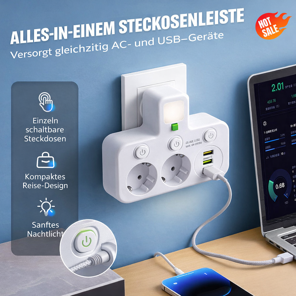 Power Organizer – Achieve Full Control and Tidy Storage for Devices!