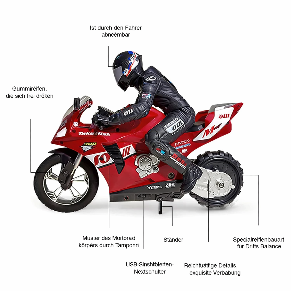 Ride Enjoyment Without Tipping — Unmatched Control for Biking!