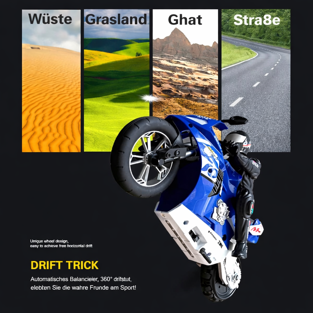 Ride Enjoyment Without Tipping — Unmatched Control for Biking!