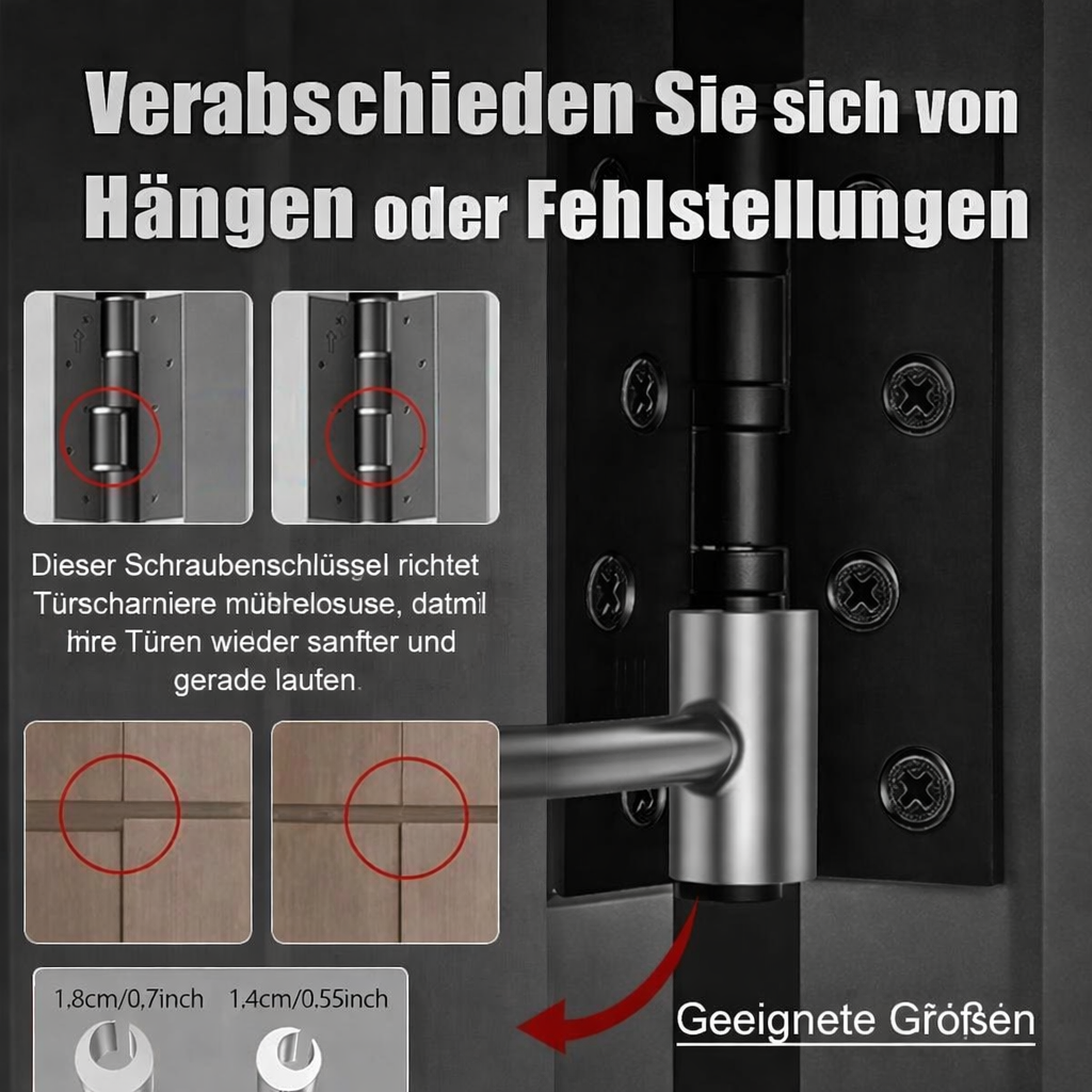 Door Gap Adjuster – Enjoy Effortless, Perfectly Fitting Doors with Every Handle