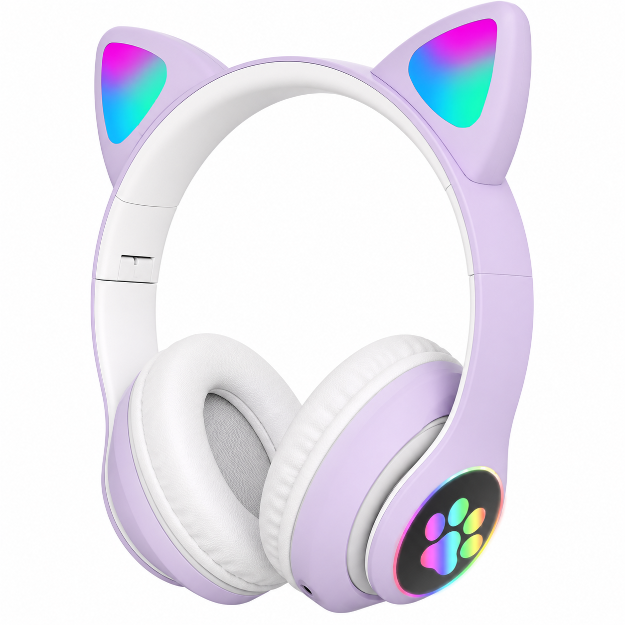 LED Cat Ear Gaming Headset with USB and 3.5mm Connection