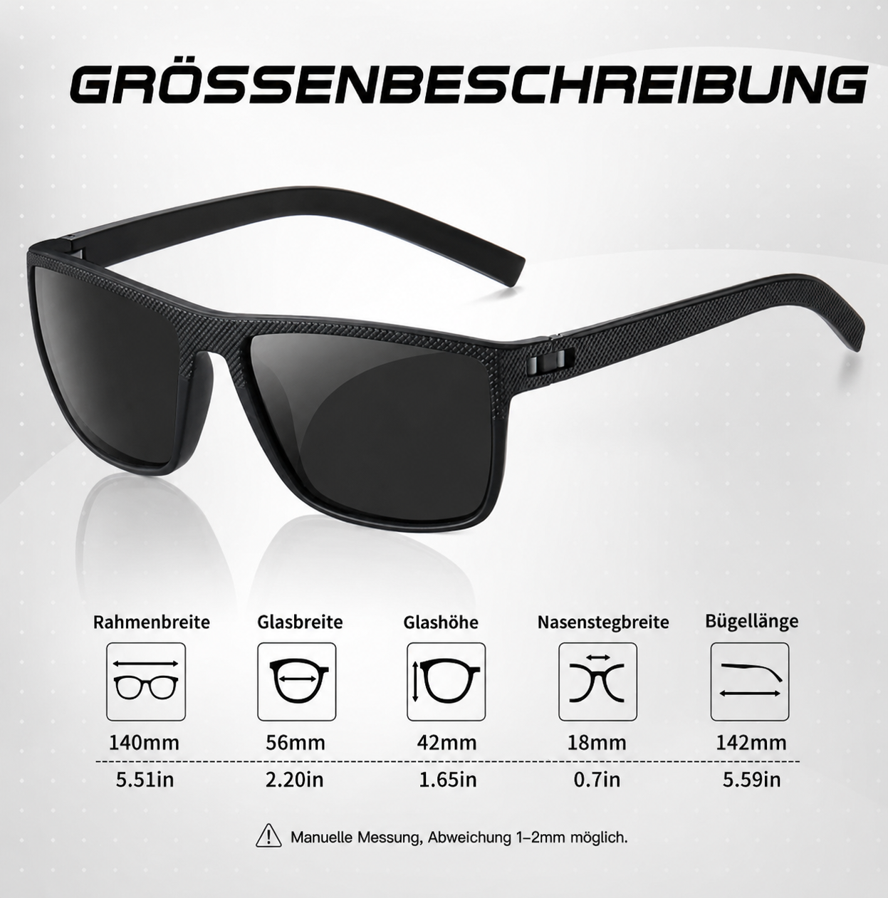 Set of 3 UV400 Polarized Sunglasses