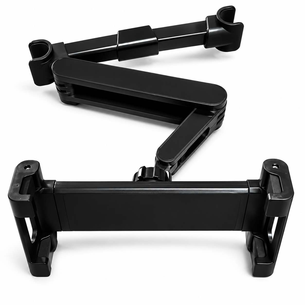 Car Headrest Holder – Aluminum Mount for Phone & Tablet