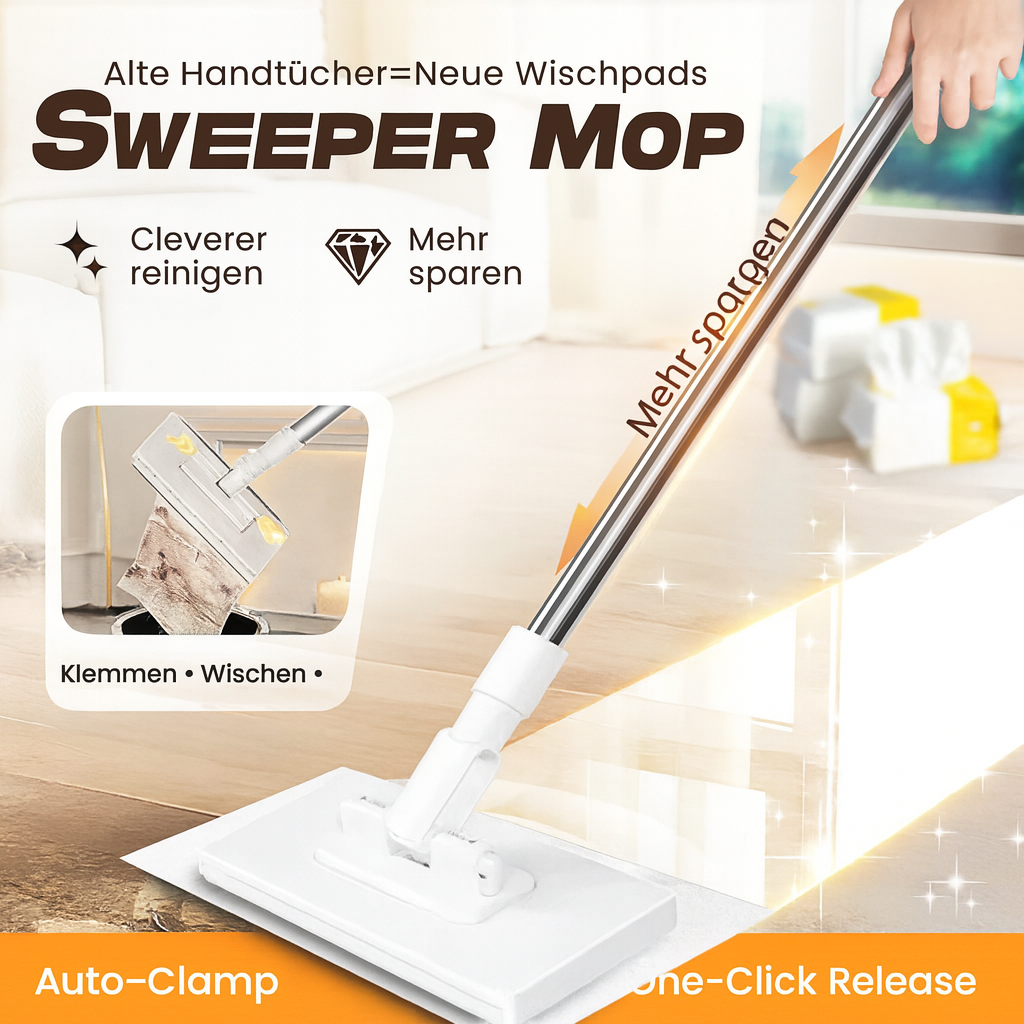 Effortless Cleaning with Smart Mop in One Sweep