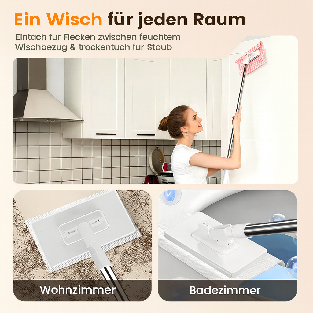 Effortless Cleaning with Smart Mop in One Sweep