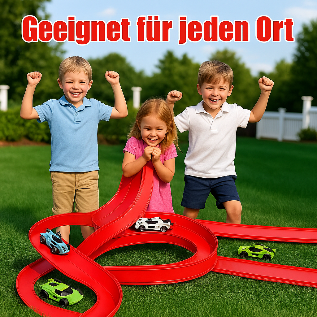 Race Track Set – Encourages Creativity and Endless Racing Fun