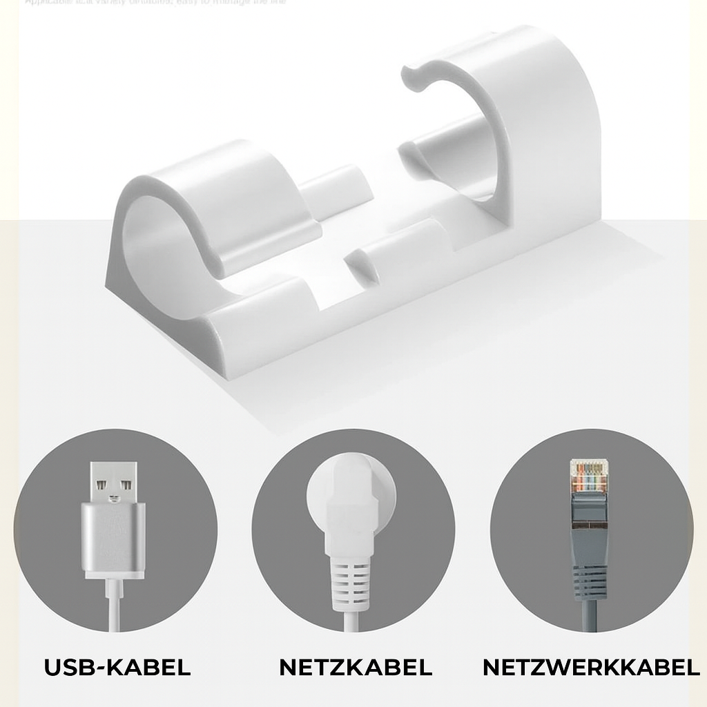 Mini Cable Organizer – Eliminate Cable Clutter
