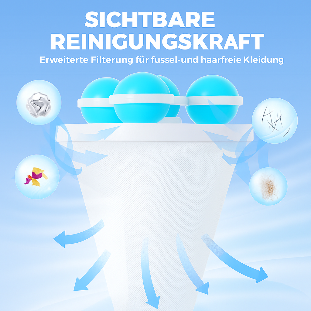 Lint-Free – No More Hair and Lint in Laundry