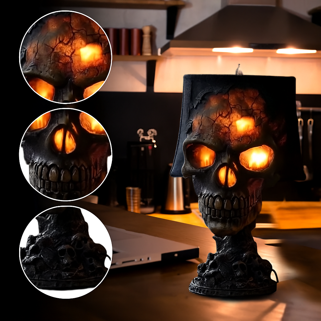 Dark Skull Light Source for Your Space