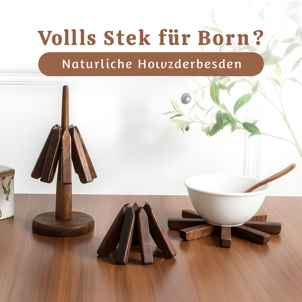 Stylish Coasters Made from Natural Wood – WoodHalt Design