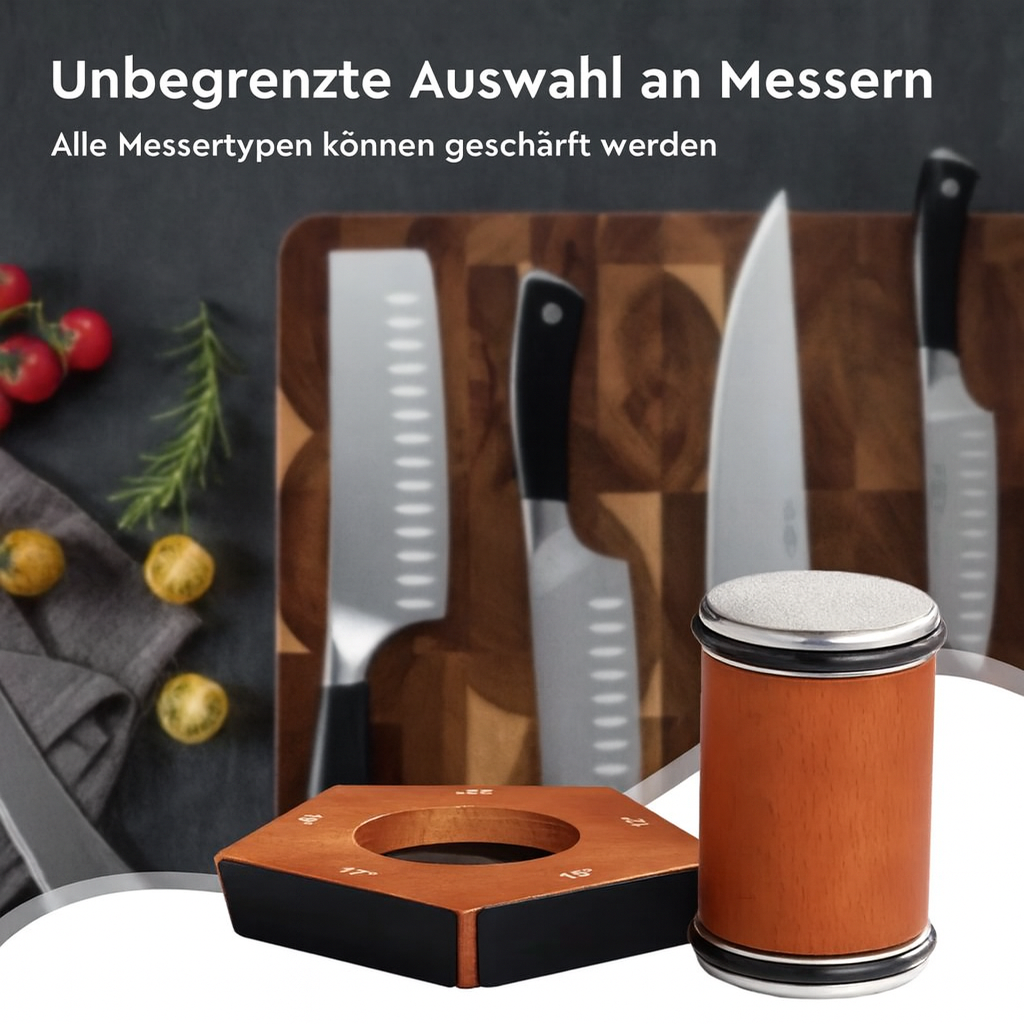 Manual Sharpener for Professional-Level Precision, No Electricity Needed