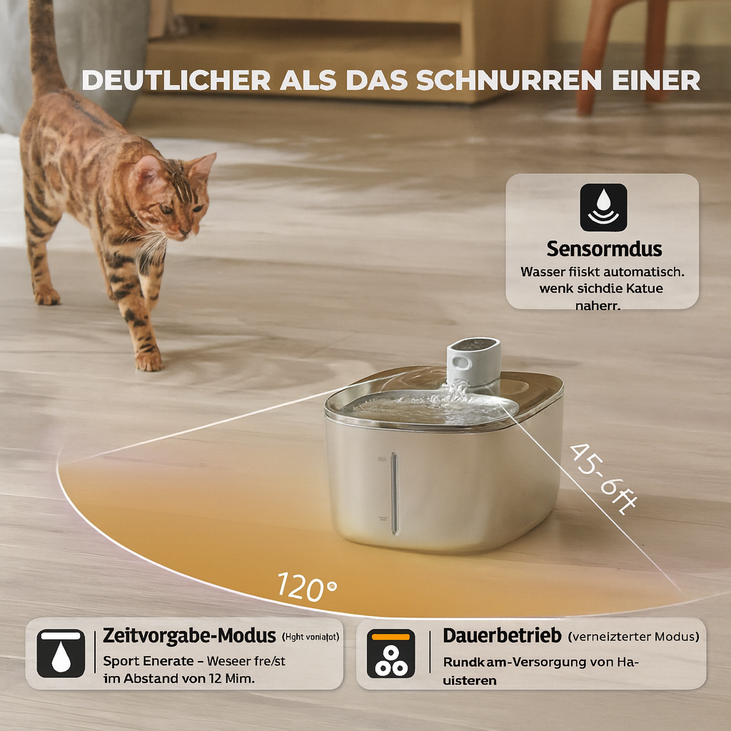 Cat Water Fountain – The Drinking Solution Your Feline Will Use