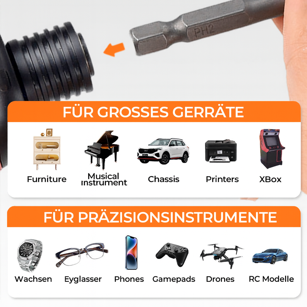 Effortless Screwdriver – BitMeister Pro Tool