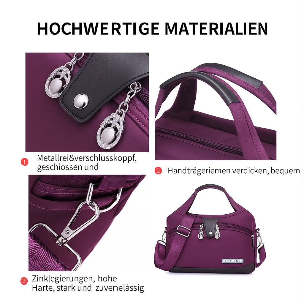 Handbag with Built-in Theft Protection – SafeTote Alternative