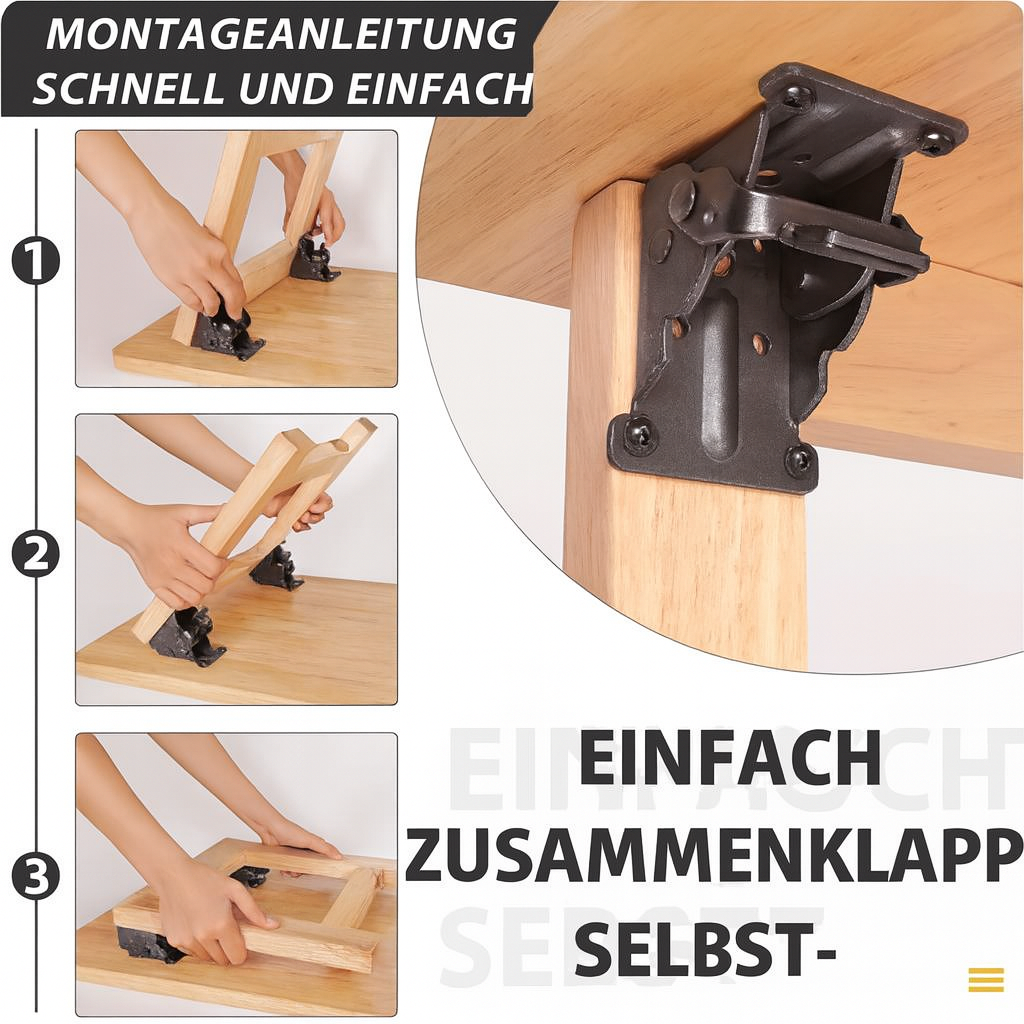 Space Saver Support – Expand Your Area at the Push of a Button