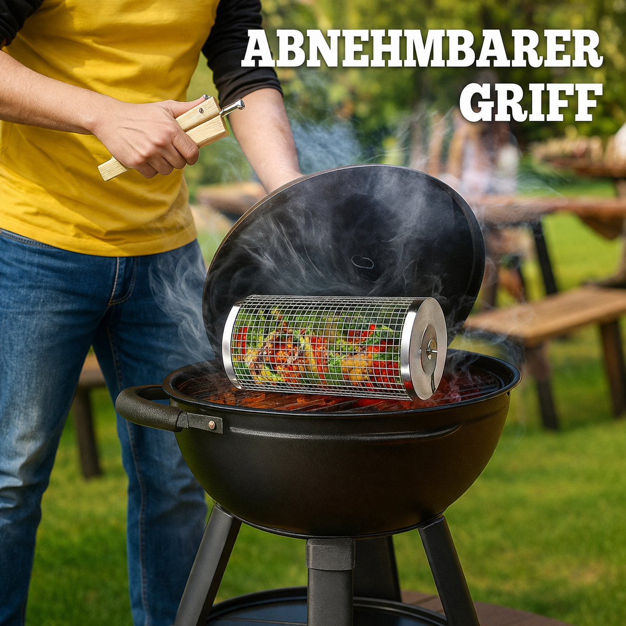 Grill Basket for BBQ – Hassle-Free Cooking