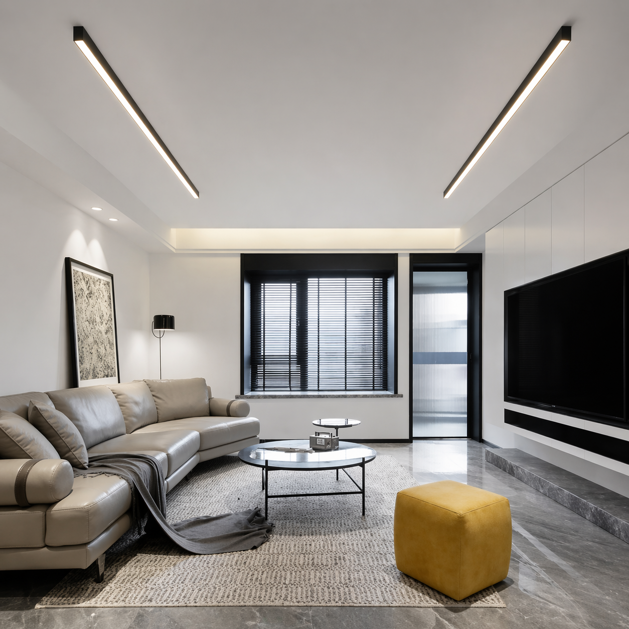 Ceiling Light for Glare-Free Illumination