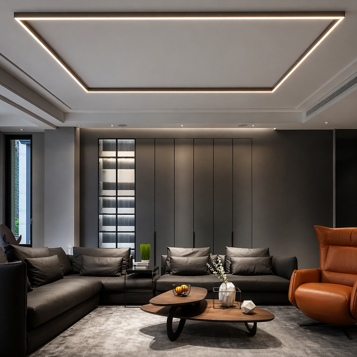 Ceiling Light for Glare-Free Illumination