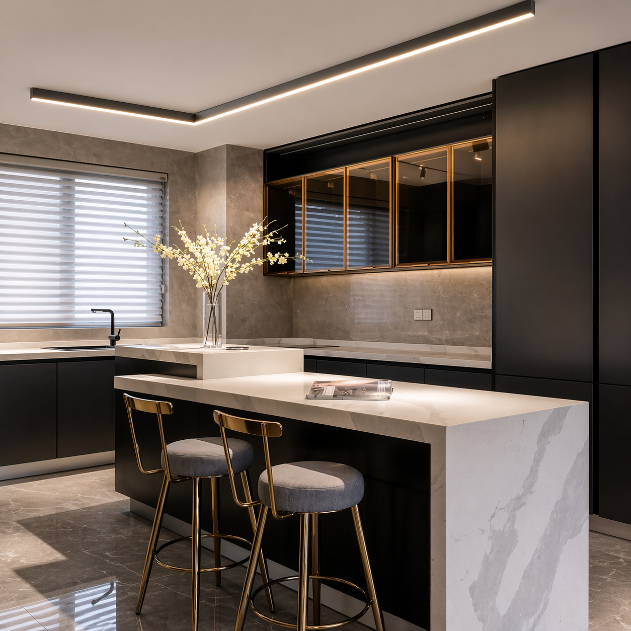Ceiling Light for Glare-Free Illumination