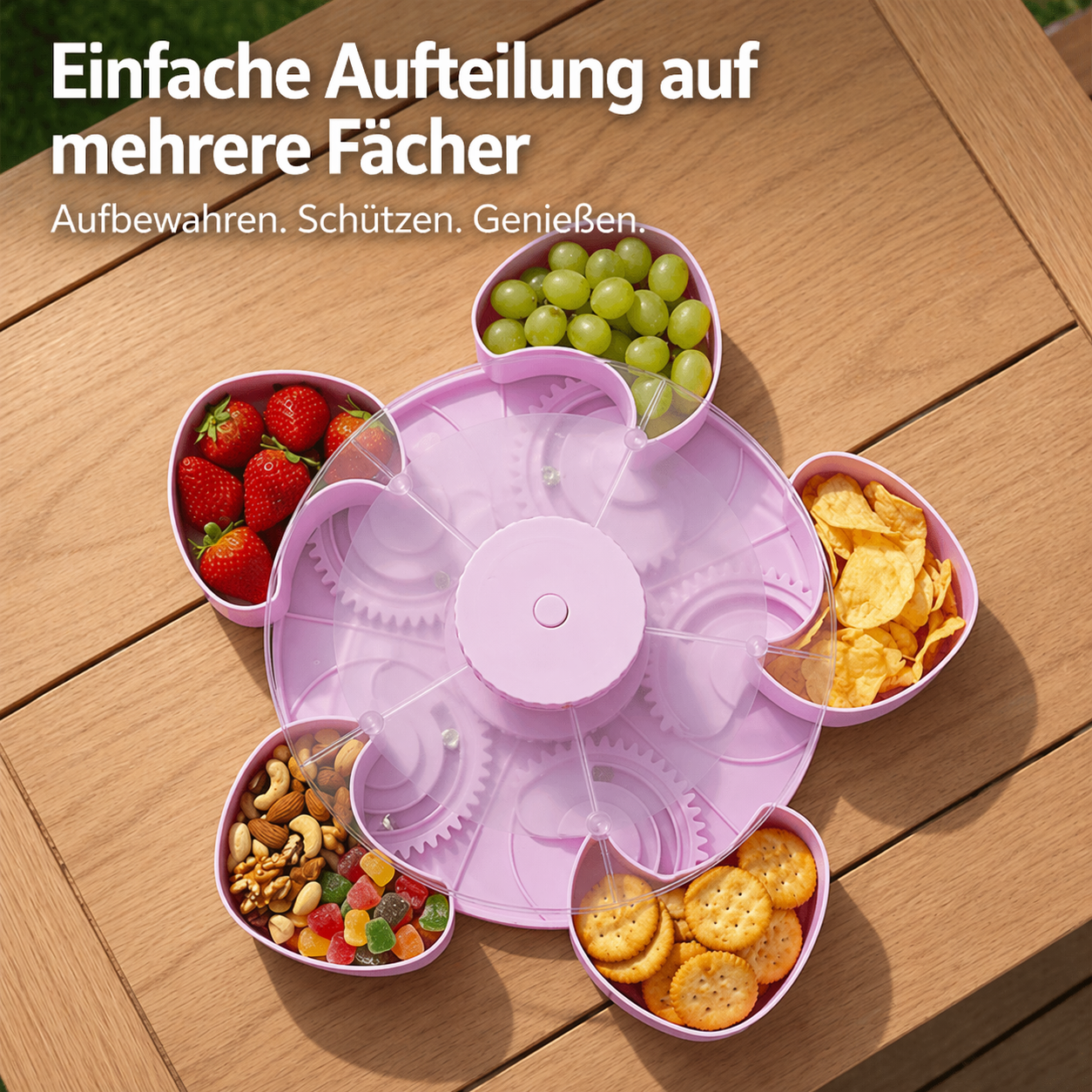 Snack Tray for Fresh Treats