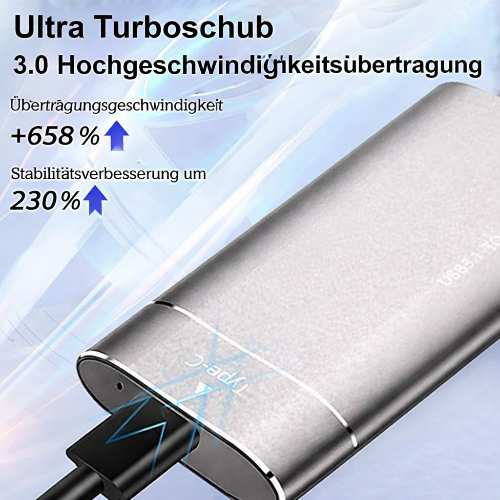 External M.2 SATA Storage Solution – TurboVault USB-C SSD Enclosure