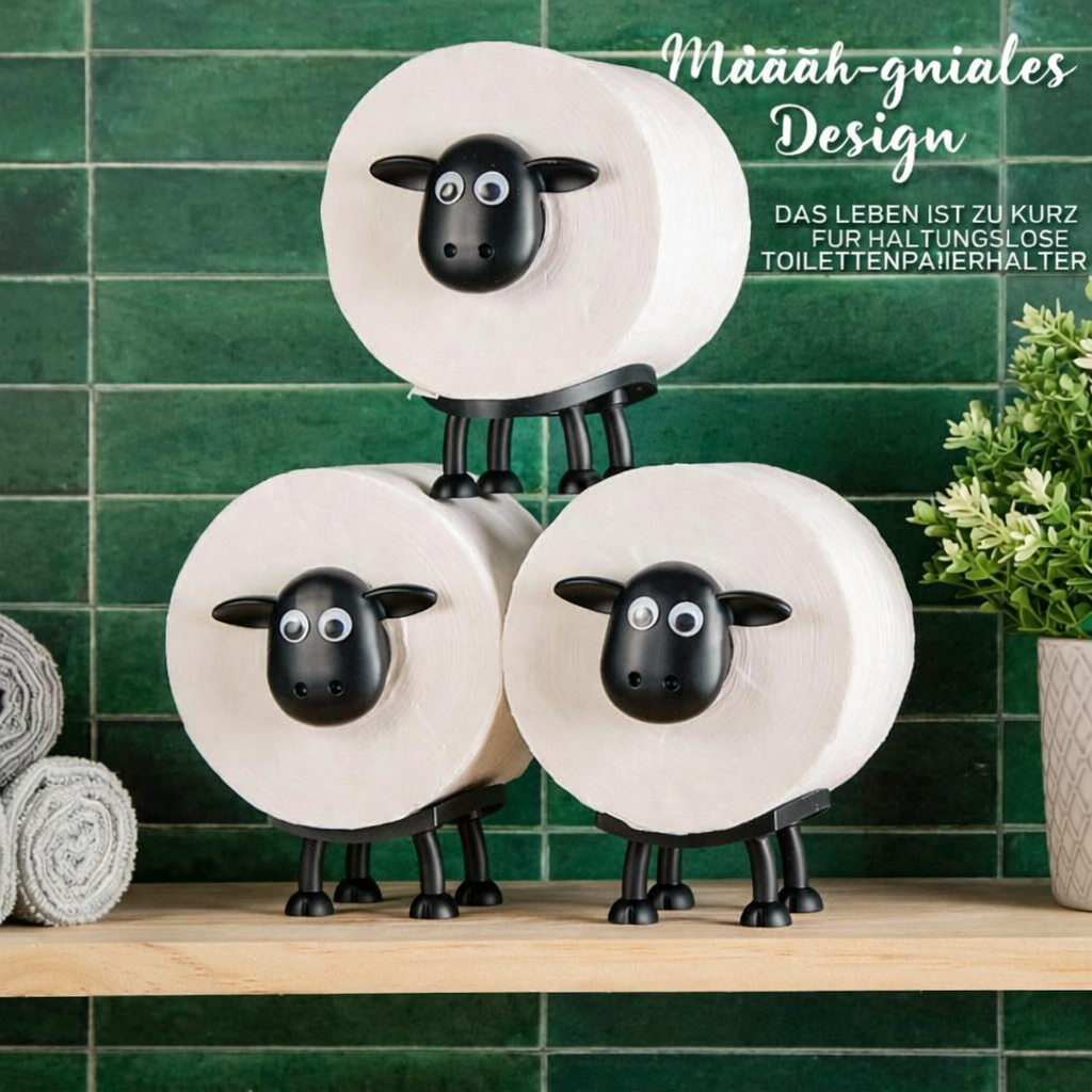 Transform Your Bathroom with Stylish Roller Sheep Decor