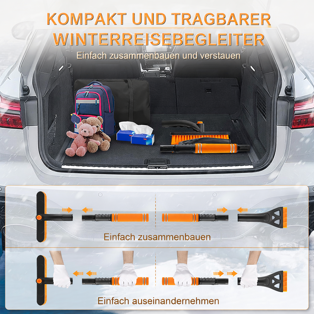 Ice Scraper Tool – Flatten Ice, Not Your Paint!
