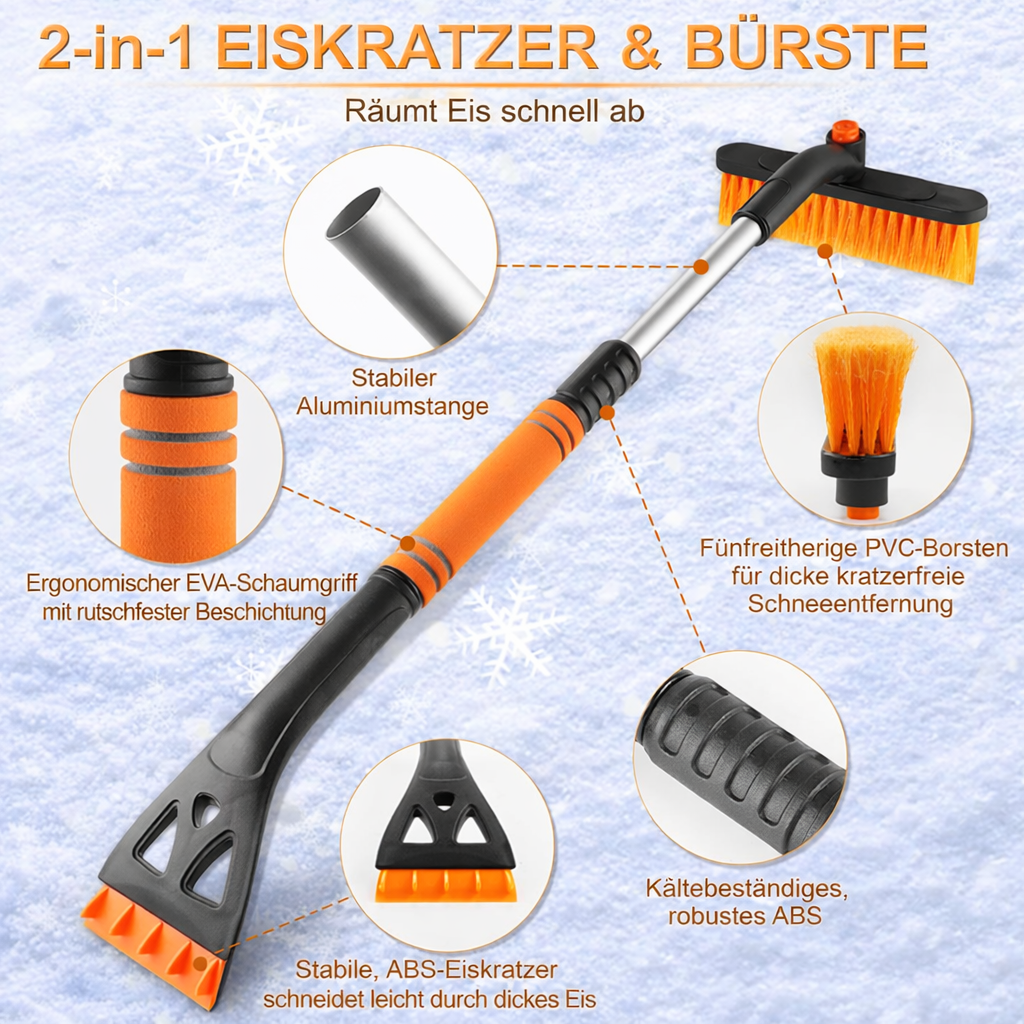 Ice Scraper Tool – Flatten Ice, Not Your Paint!