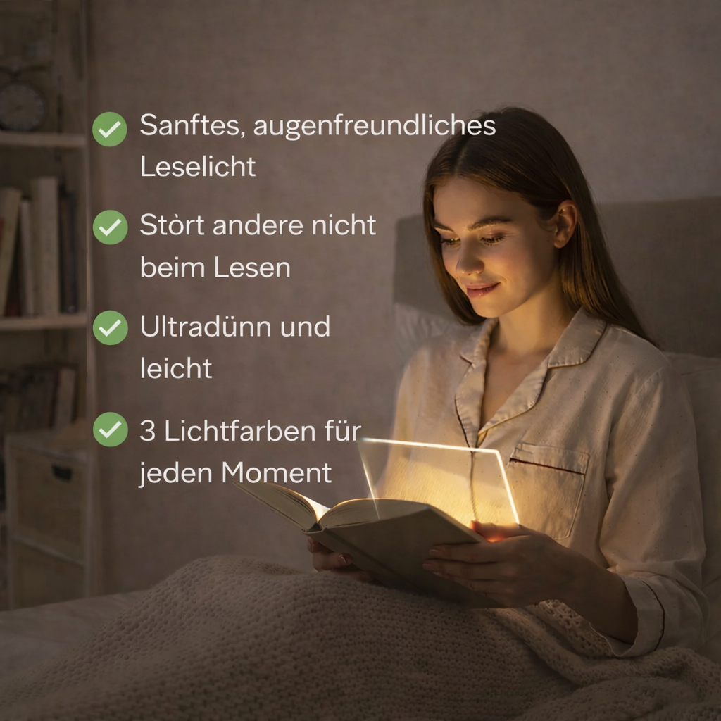 Relaxed Reading Anytime, Anywhere Without Eye Strain