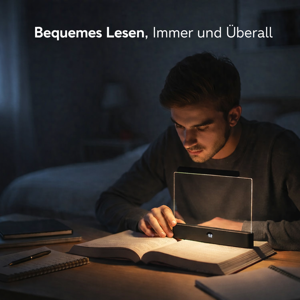 Relaxed Reading Anytime, Anywhere Without Eye Strain
