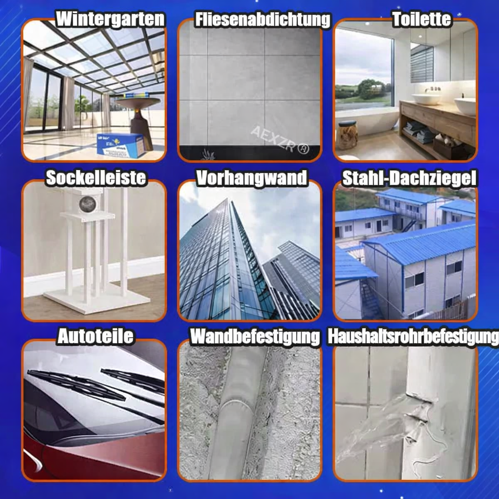 Reliable Sealant - Ensures Permanent Protection Against Leaks and Worries