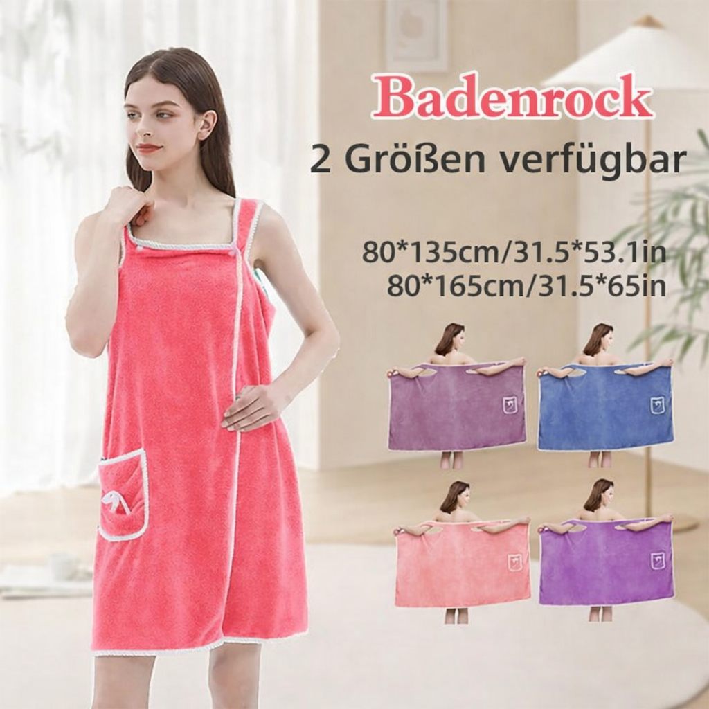 Quick-Dry Towel Wrap – Dries Your Body in Seconds, Non-Slip Design