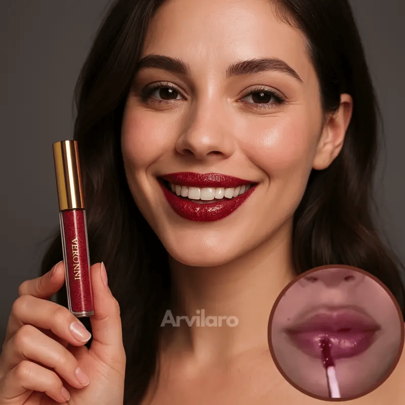 GlitzLip™ — iquid Lipstick | Intense Color, Mirror Gloss (1+1 FREE)