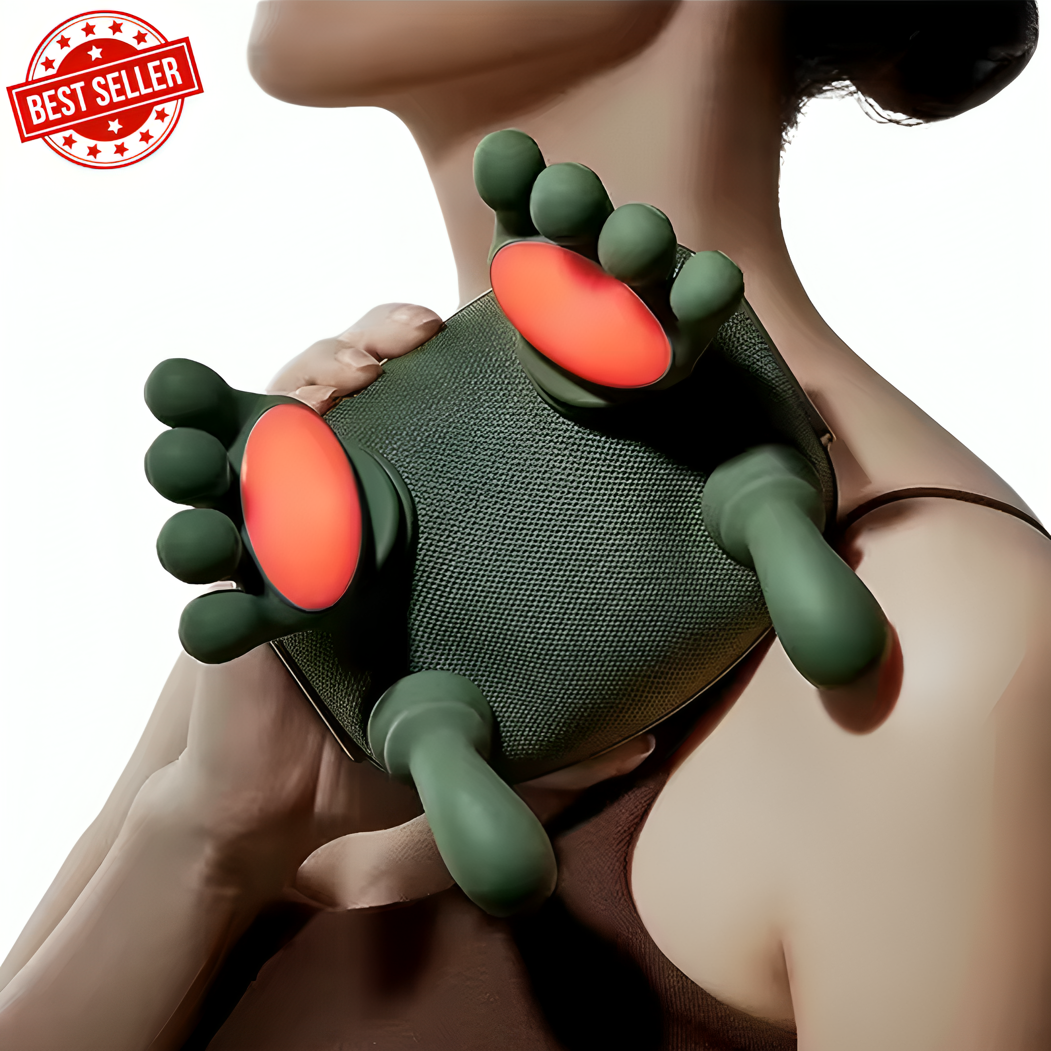 Portable Hand Massager with Heat – USB Rechargeable and Flexible Design