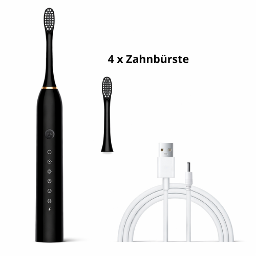 Electric Toothbrush with 6 Cleaning Modes, Rechargeable via USB
