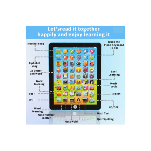 Touch Tablet for Easy Learning - Engaging Fun that Builds Confidence